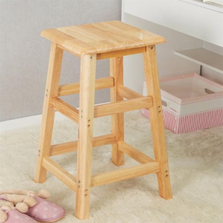 70cm 홈바 원목 스툴 홈바스툴