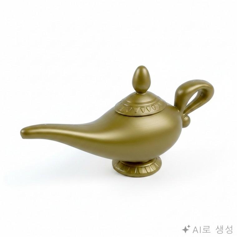요술램프 모형 장식품 카페모형 인테리어모형 포토존모형 조명모형