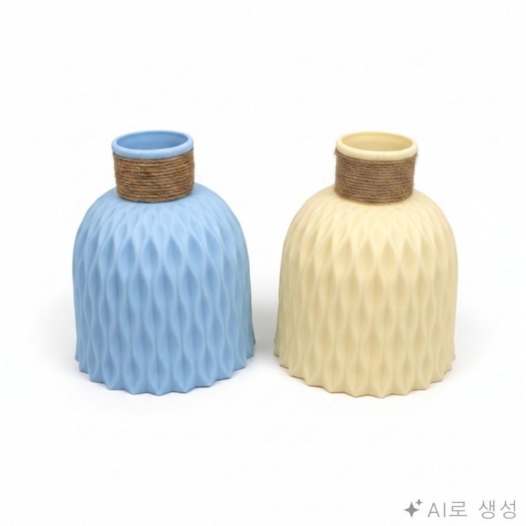 장식용 꼬임 화병 1p 달항아리화병 나팔화병 미니둥근꽃병 긴화병 오브제화병 실린더꽃병