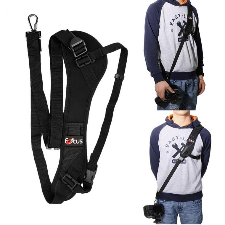 넥 스트랩 카메라 끈 고정 니콘 펜탁스 호환 DSLR 어깨 벨트
