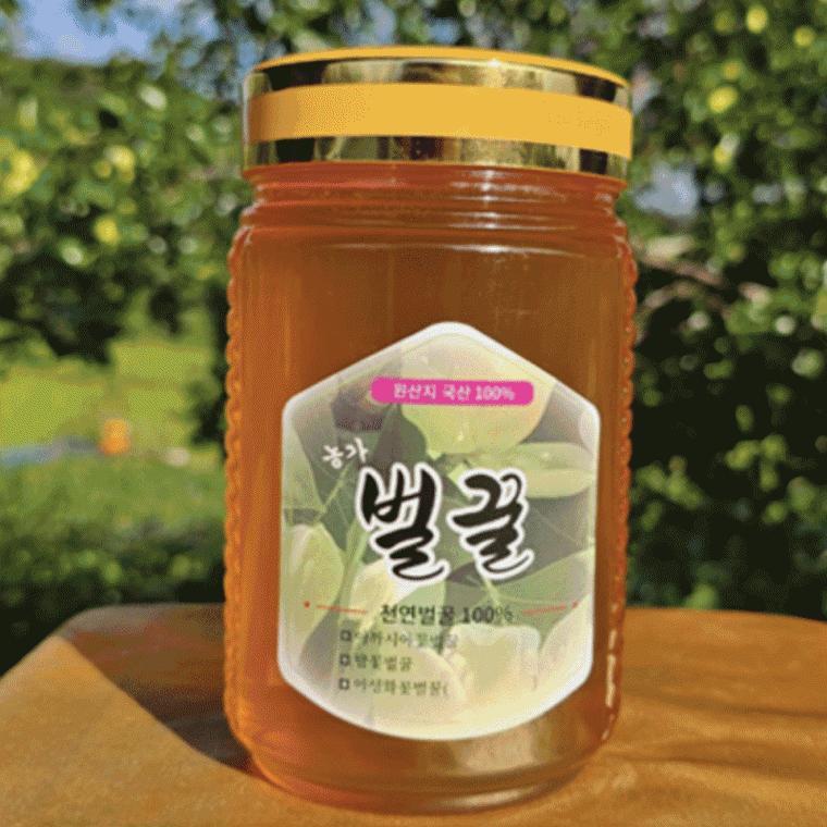 햇꿀 벌꿀 찔레꽃 1kg 남정목 스틱형 100%