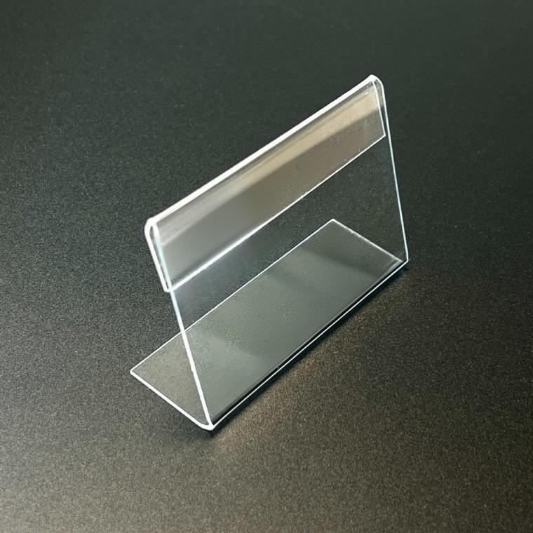L자 아크릴 빵집 가게 가격표 6x4cm 20개
