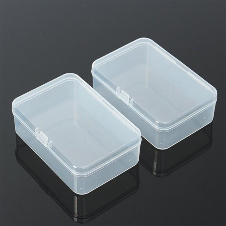 직사각 미니 수납케이스 2개 12.5x8.5cm 악세사리수납함
