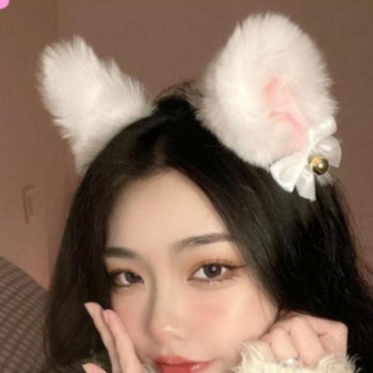 할로윈 고양이 귀 머리띠 손 발바닥 장갑 코스튬 소품 헤어밴드 파티 용품