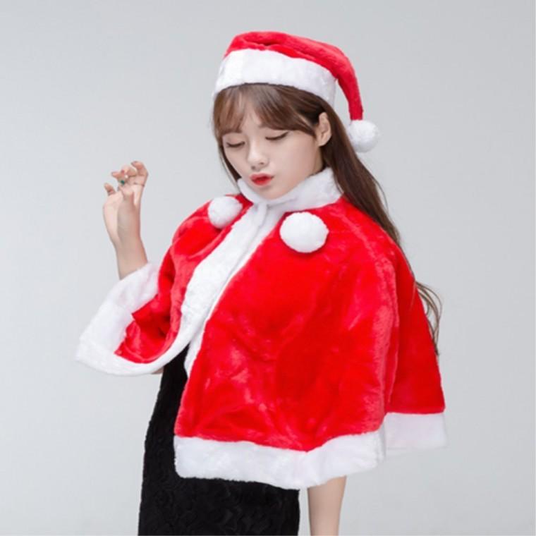 산타망토 모자세트 성인용 크리스마스파티의상 산타걸복장 산타복코스프레