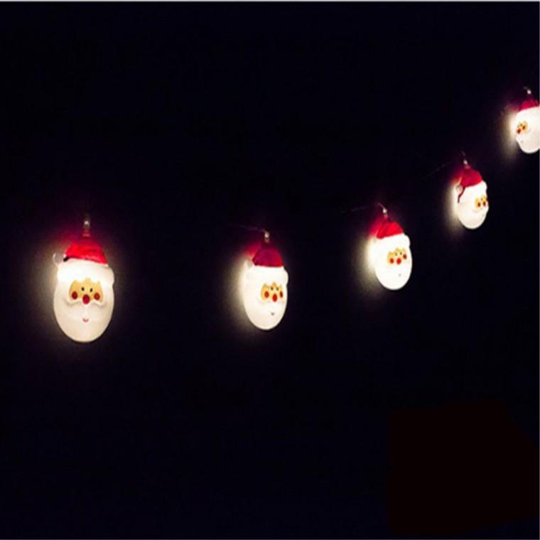 LED 크리스마스 가랜드 산타 크리스마스장식품 크리스마스장식조명 가랜드조명