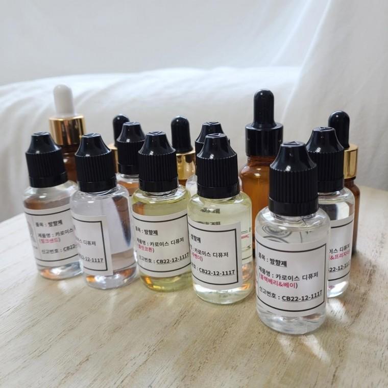 카로이스 차량용디퓨저 자동차방향제 리필액 10ml