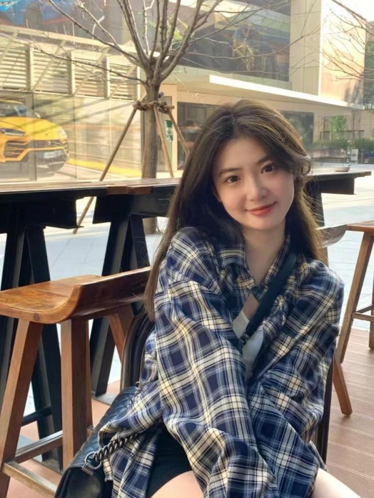 루즈핏 네이비 체크셔츠 오버핏 꾸안꾸룩 남방