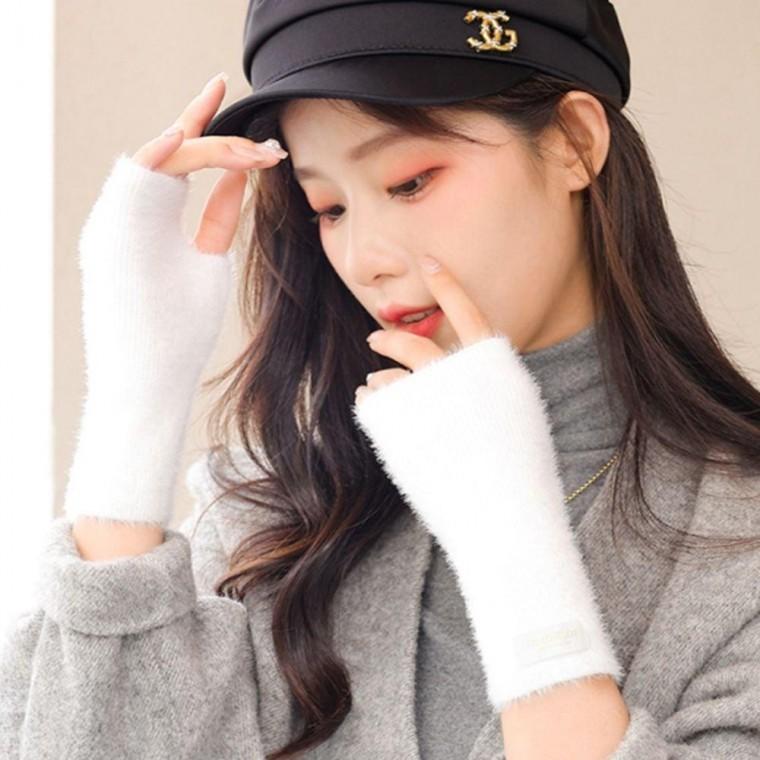 여자 겨울 손토시 니트 핸드워머 방한토시 손목워머 장갑 니트팔토시 손가락 워머 여성팔토시 운전