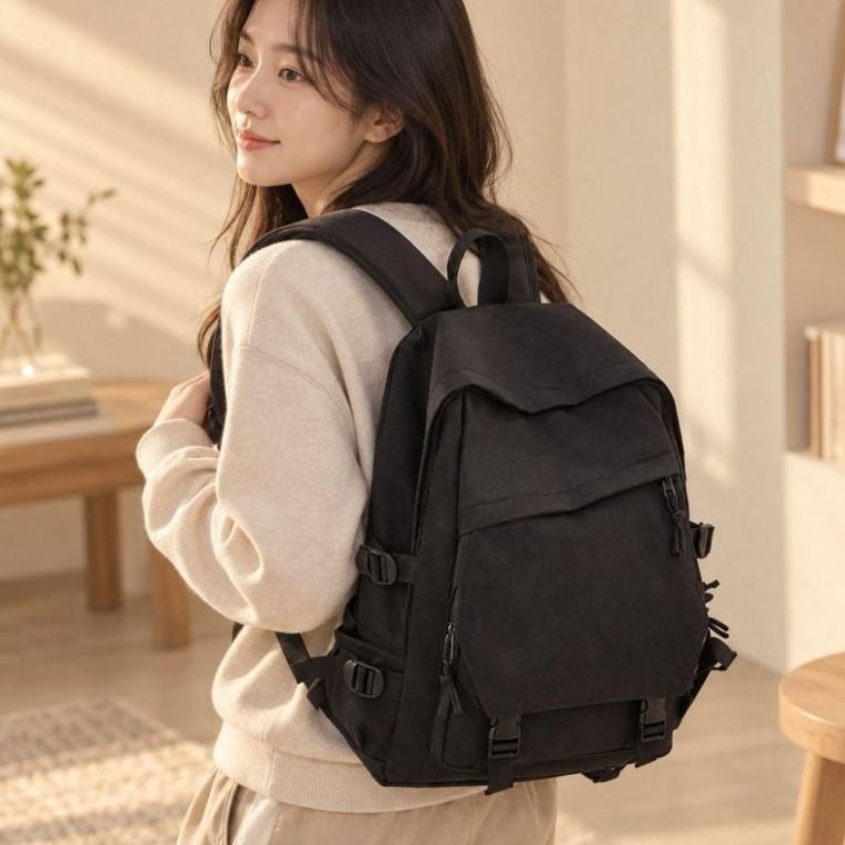 백팩 멀티포켓 수납가방 캐주얼 남녀공용 커플 백팩 20L 데일리