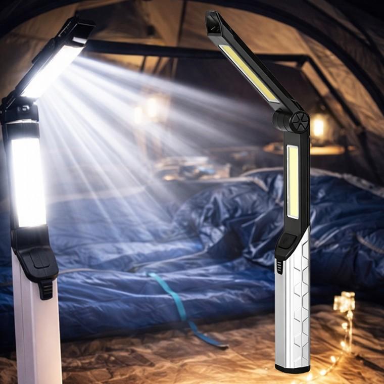 COB XPE LED 충전식 야외 멀티 캠핑 조명등 랜턴 작업등 SY2306아답터포함