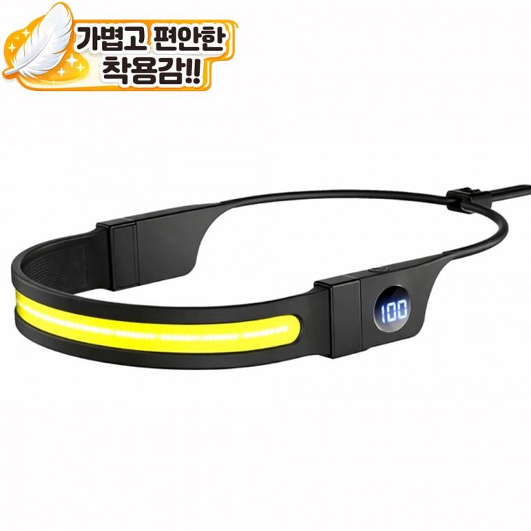 편리한착용감 LED COB 충전식 야외 등산 낚시 랜턴 헤드랜턴 G29헤드