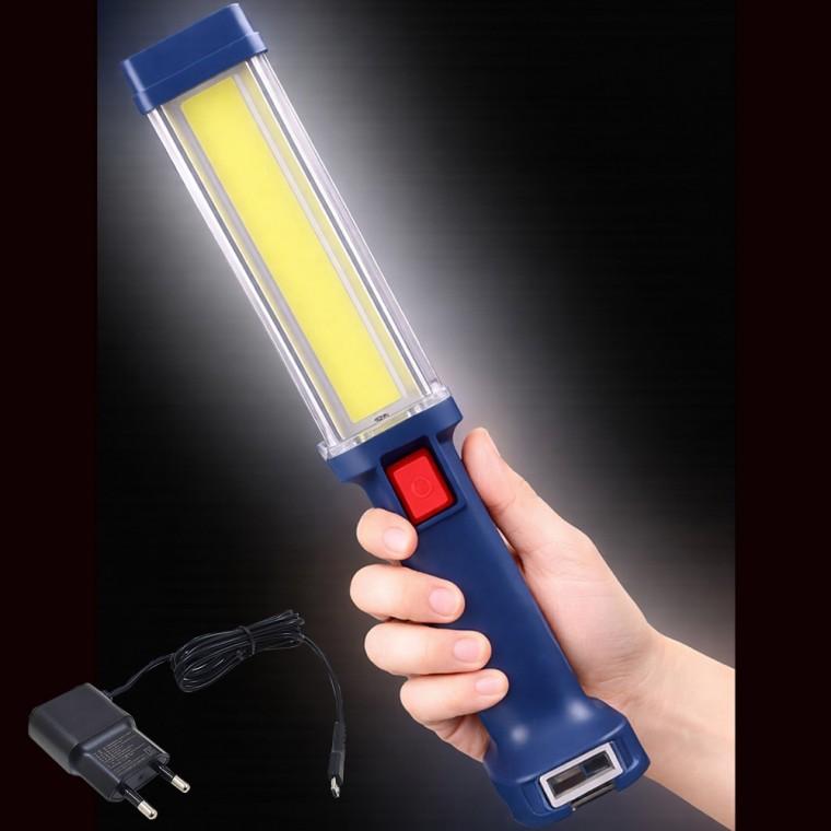 멀티 작업 랜턴 LED COB 충전식 야외 캠핑 작업등 조명등 Z889C아답터포함