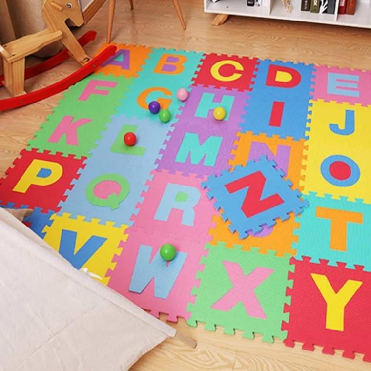 퍼즐매트 26P 30x30cm 놀이방바닥매트 쿠션매트 알파벳퍼즐