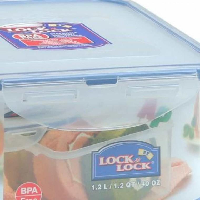 플라스틱밀폐용기 1200ml 사각반찬용기 포장용기 도시락포장용기