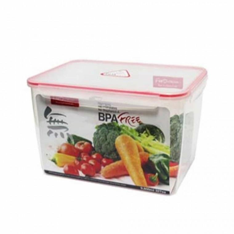 밀폐용기 7-3호 9800ML 사각투명용기 플라스틱용기 사각포장용기