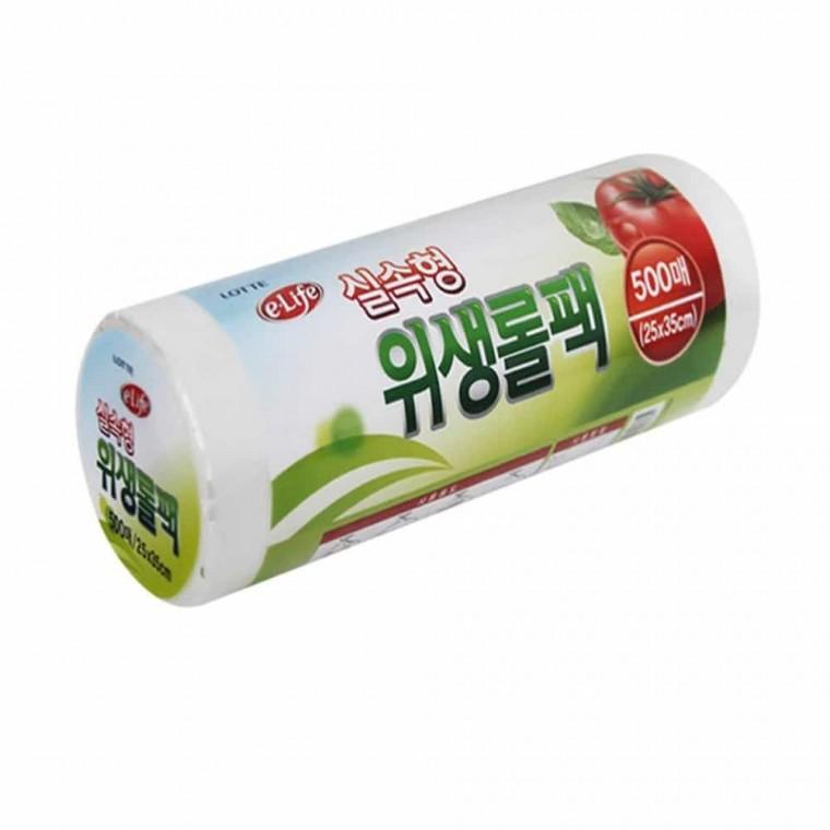 위생롤백 25x35x500매 일회용위생백 롤봉투 위생팩