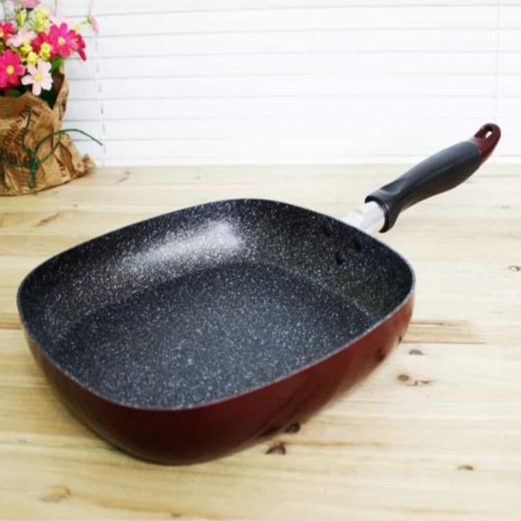 후라이팬 26cm 눌러붙지않는팬 주방후라이팬 사각볶음팬