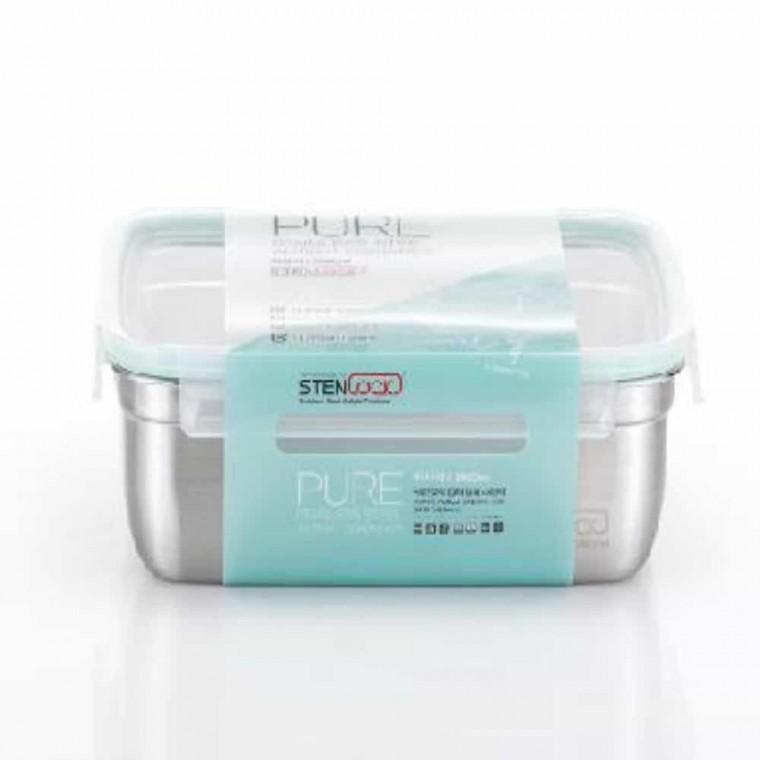 스텐밀폐용기 8호 2 600ml 반찬통 과일통 김치통