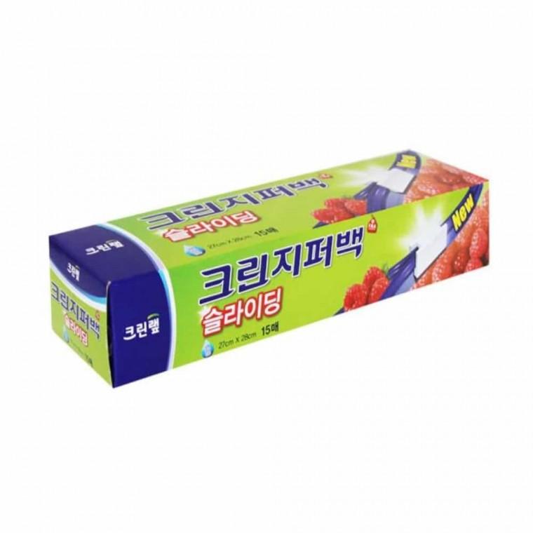 지퍼백 대 27x28x15매 여행파우치 냉동실소분팩 식재료보관팩