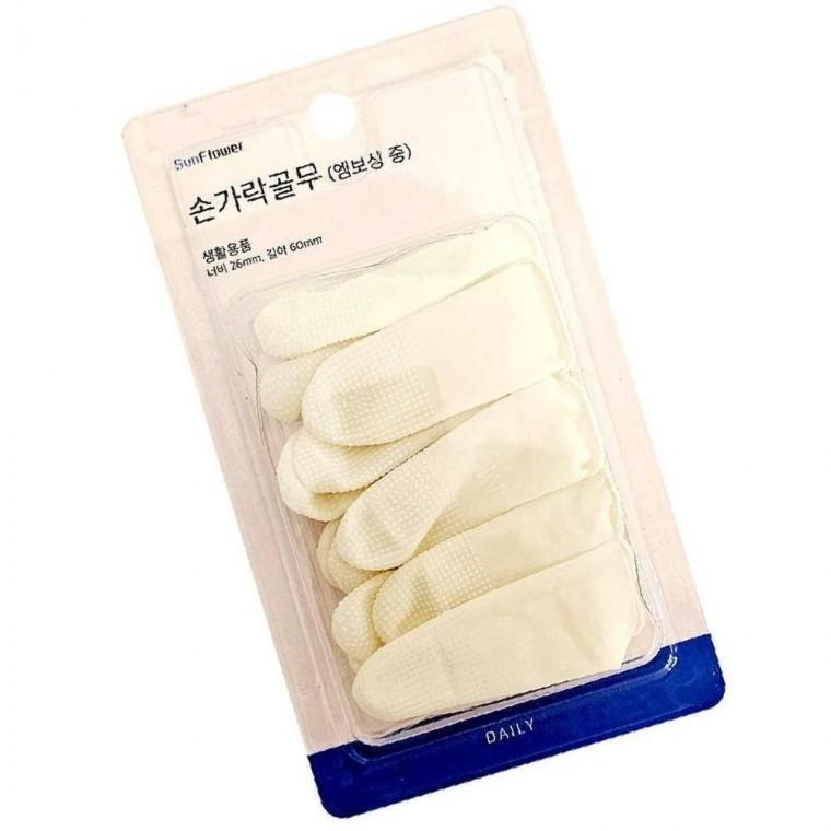 손가락 골무 엠보싱 중형 서류 검지 골무 고무 골무 사무 용품