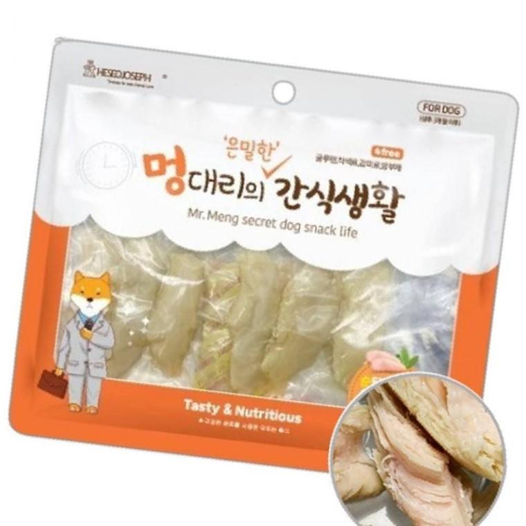 강아지 간식생활 순닭가슴살 300g 통살 간식 고단백 저지방 육포