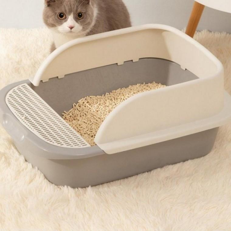 고양이배변판 실내배변 고양이화장실 고양이 화장실 오픈 타입