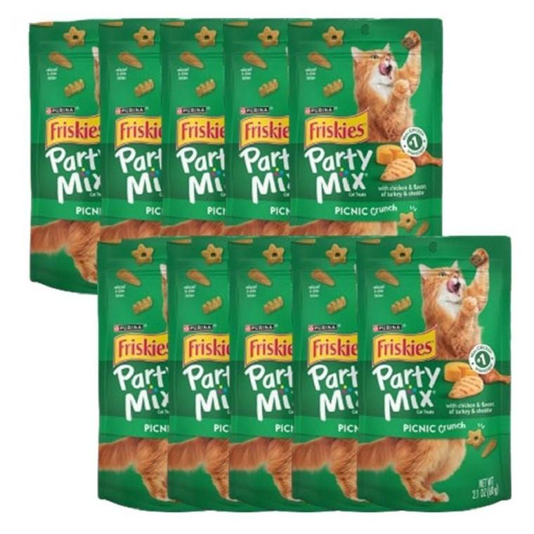 고양이 간식 프리스키 파티믹스 피크닉 60g 10P 영양