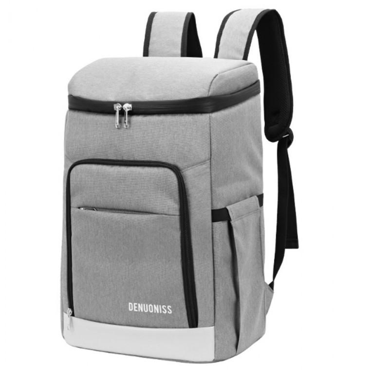 젠플로우 아웃도어 보온보냉 백팩(30L) (그레이) 대량 납품 판촉