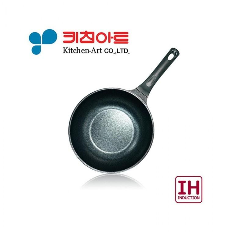 루미나D 인덕션 궁중팬 22cm 꼬뜨실버 볶음 요리 웍 프라이팬