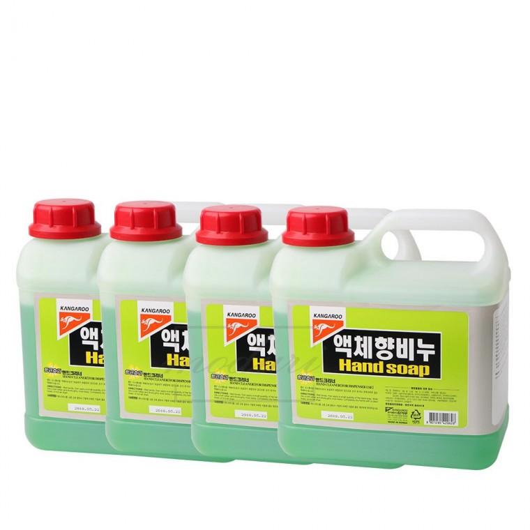액체비누 핸드 비누 3.75L4개입 액체향 액체 피부보습 핸드비누 캉가루