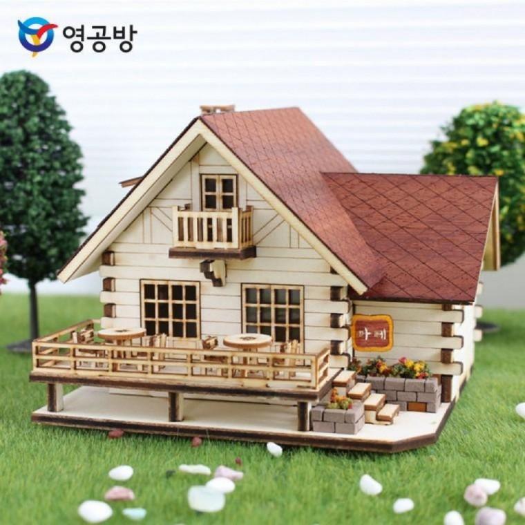 EAS 영공방 통나무집 카페 YM662