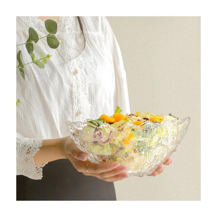루미나D 원형 샐러드볼 빙수볼 유리볼 화채그릇 2종 디저트 담아내기