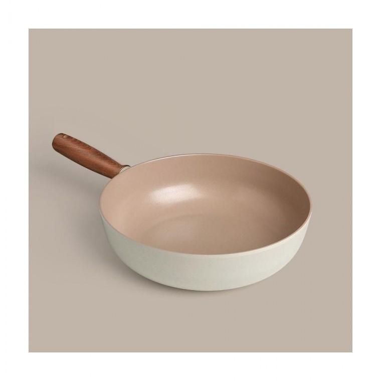 루미나D IH 인덕션 궁중팬 26cm 세라믹 코팅 볶음팬 주방 조리 프라이팬