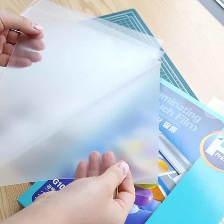 기계코팅필름 A3 100매 라미네이트필름 코팅용지 열코팅지