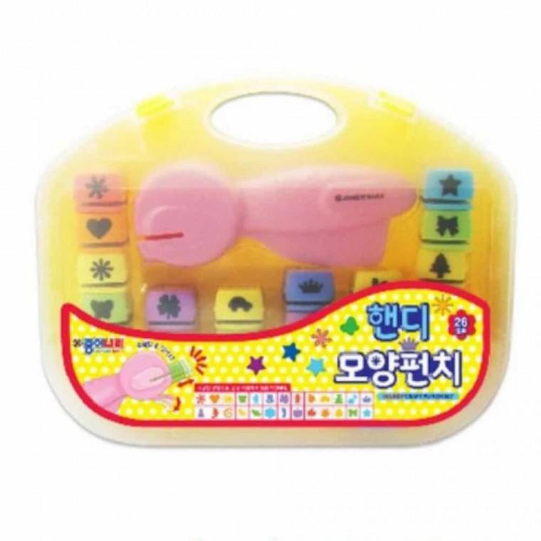 펀치세트 26개 종이로만들기 별모양펀칭기 만들기체험