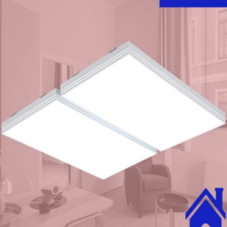 거실등 LED 사각 인테리어 조명 4등 100W 거실등교체