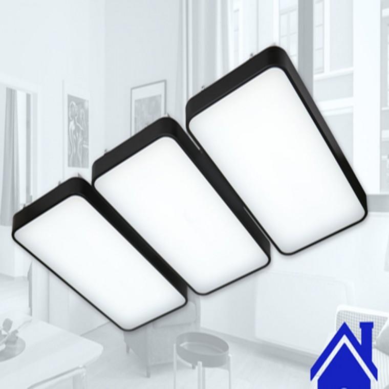 거실등 LED 블랙 모던 조명 6등 150W 거실6등