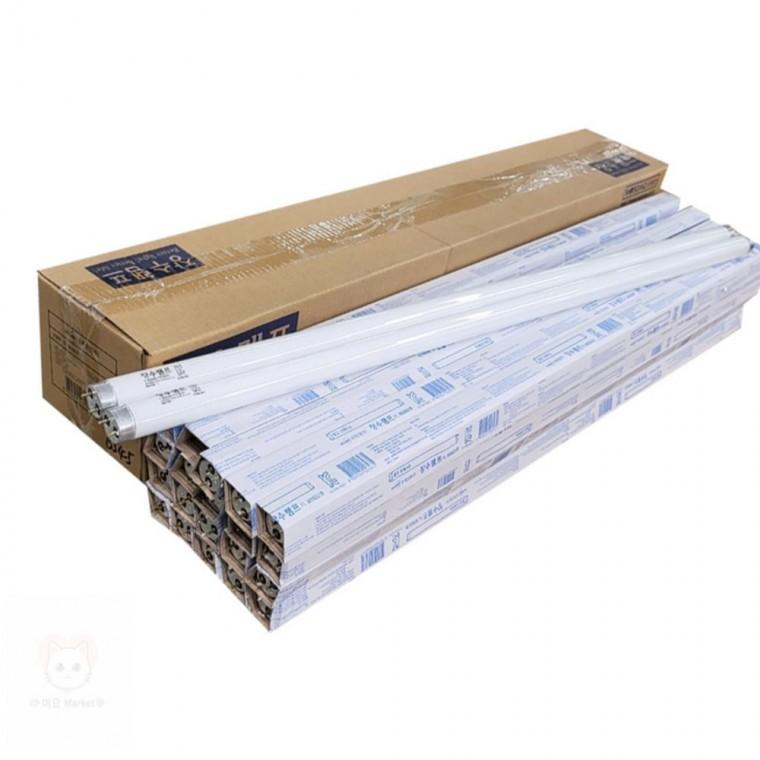 LED전구 20개 90cm 주광색 주차장조명 주광색형광등