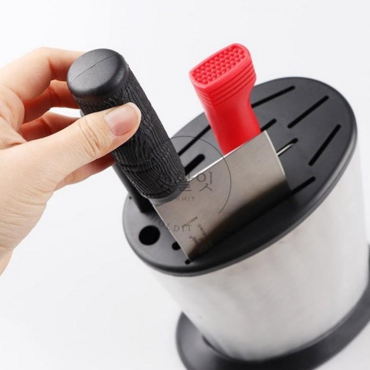 스텐 타원칼집 칼보관함 칼케이스 칼꽃이 칼거치대 부엌칼집