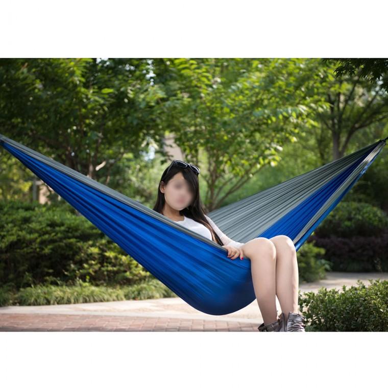 초경량 캠핑 해먹 그레이블루 야외 해먹침대 해먹텐트