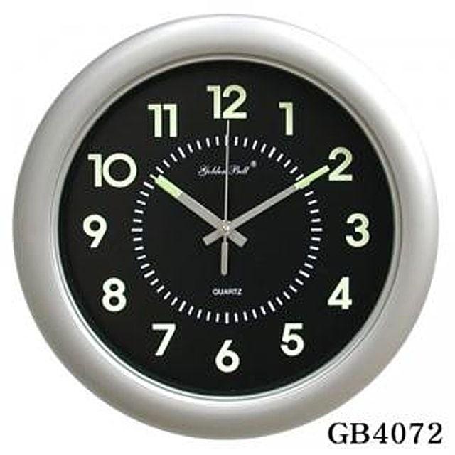 GB4072 야광 무소음 원형 벽시계 320파이 제조한국 인테리어소품 앤틱시계 집들이