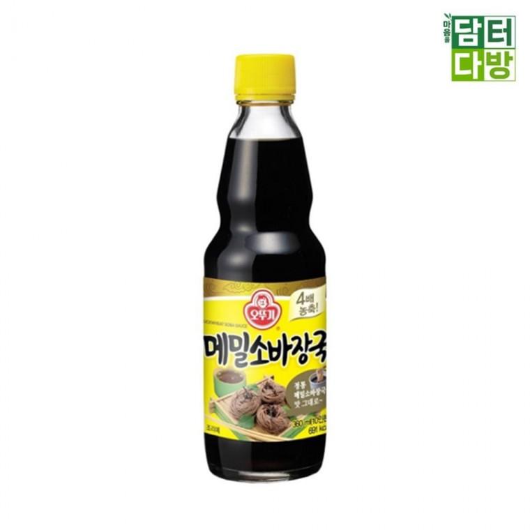 메밀소바장국 360ml X 3개 즉석식품 메밀육수 간편조리 자취요리