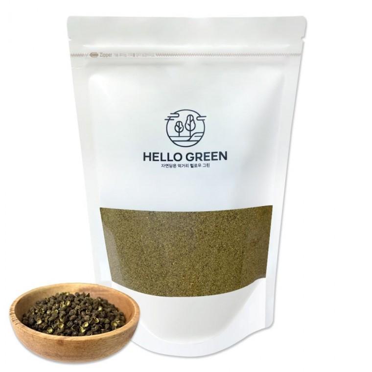 헬로우그린 향신료 청산초 분말 500g 팩 마조우 중국 산초껍질 산초가루 산초열매씨앗 마죠