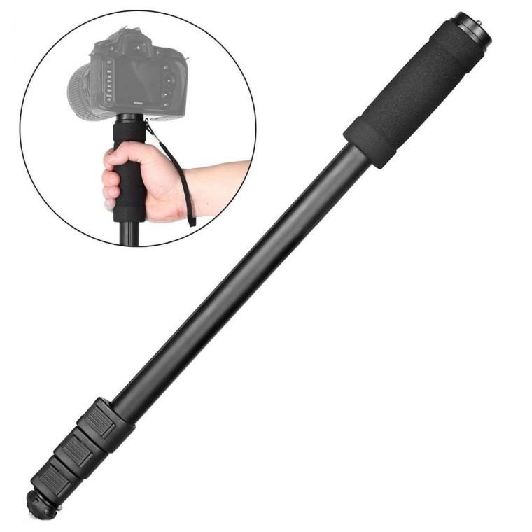 알루미늄 모노포드 카메라 스탠드 거치대 광학기기 LED 조명 셀카봉 동영상 라이트 DSLR