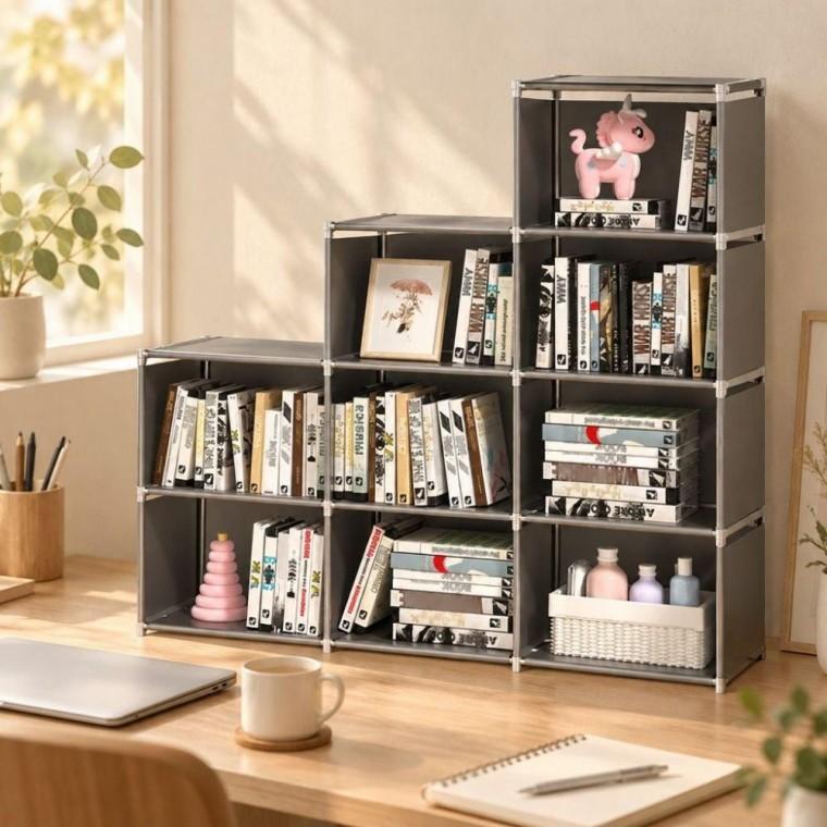 책장 틈새 DIY 인테리어 책꽂이 아이방 원룸 조립식