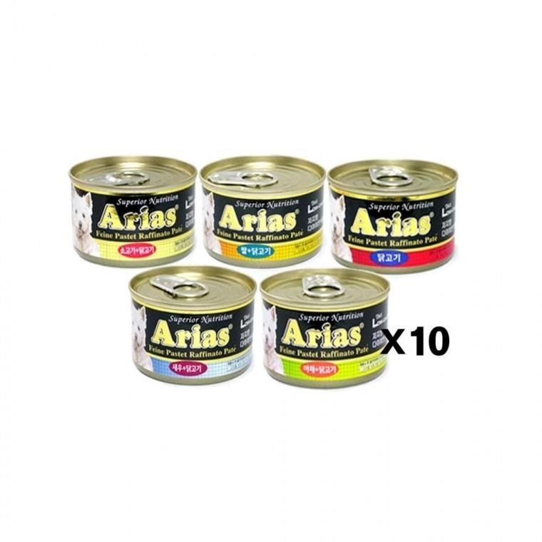 루미나D 아리아스 저칼로리 캔 100g 10개 애견 간식 선택