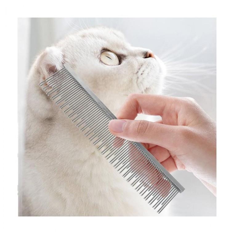 루미나D 반려동물 일자빗 고양이 강아지 털 빗질 애견미용 브러쉬