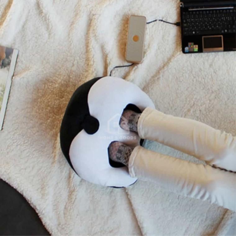 바로찬 USB 발열쿠션 발난로 손난로 전자난로 가정용난방기 USB난로 풋워머 온열방석