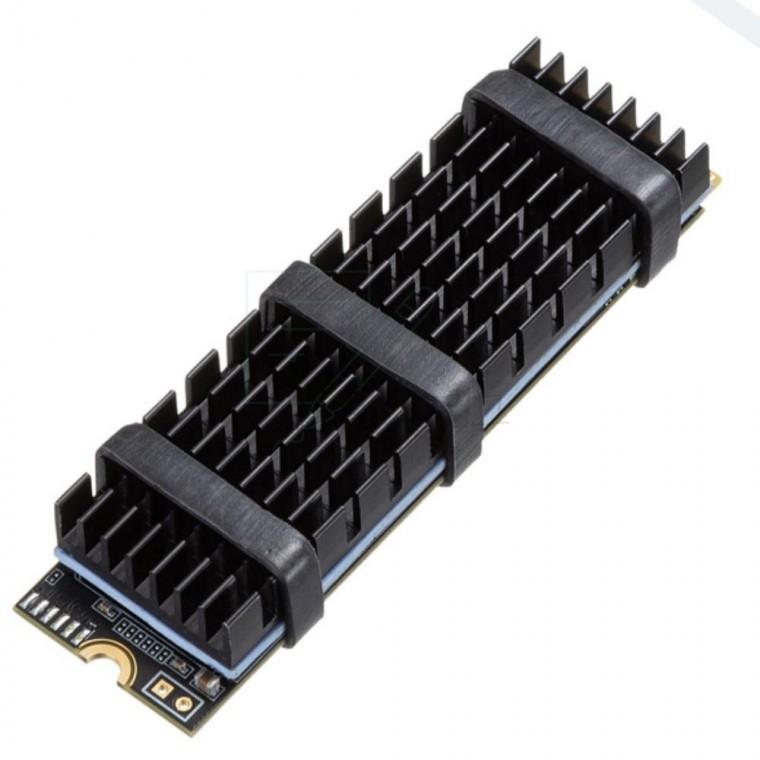 산와서플라이 M.2 SSD 방열판 블랙 SSD방열판 SSD방열 NVME방열판 PS5SSD방열판 SSD쿨러